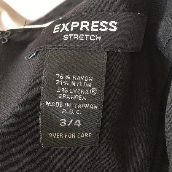 Black express dress stretch - Picture 6 of 6